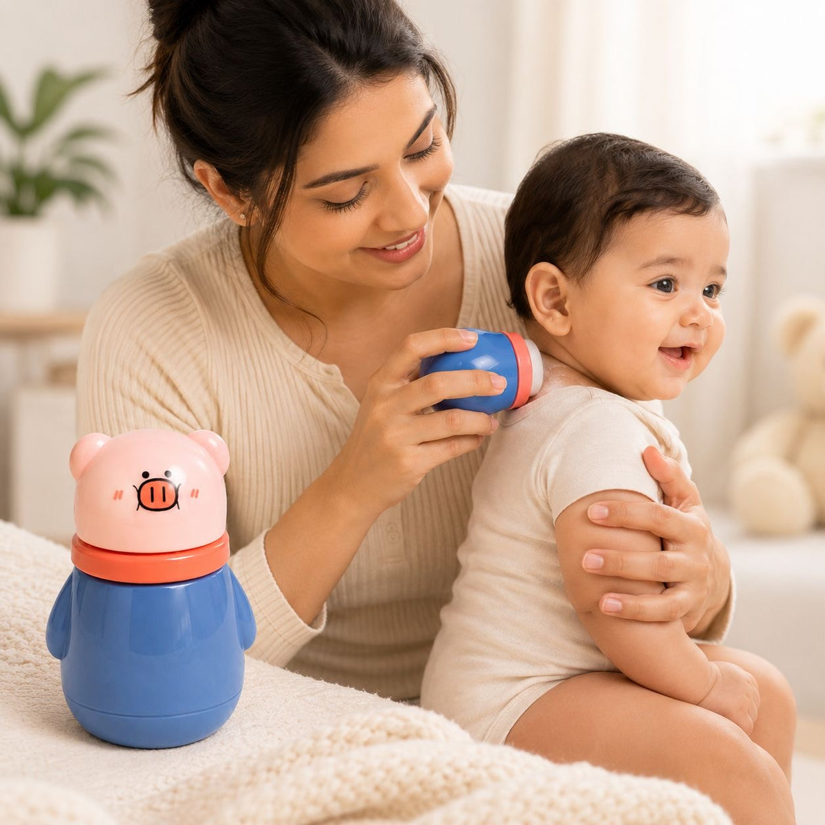 Baby Powder Puff Applicator