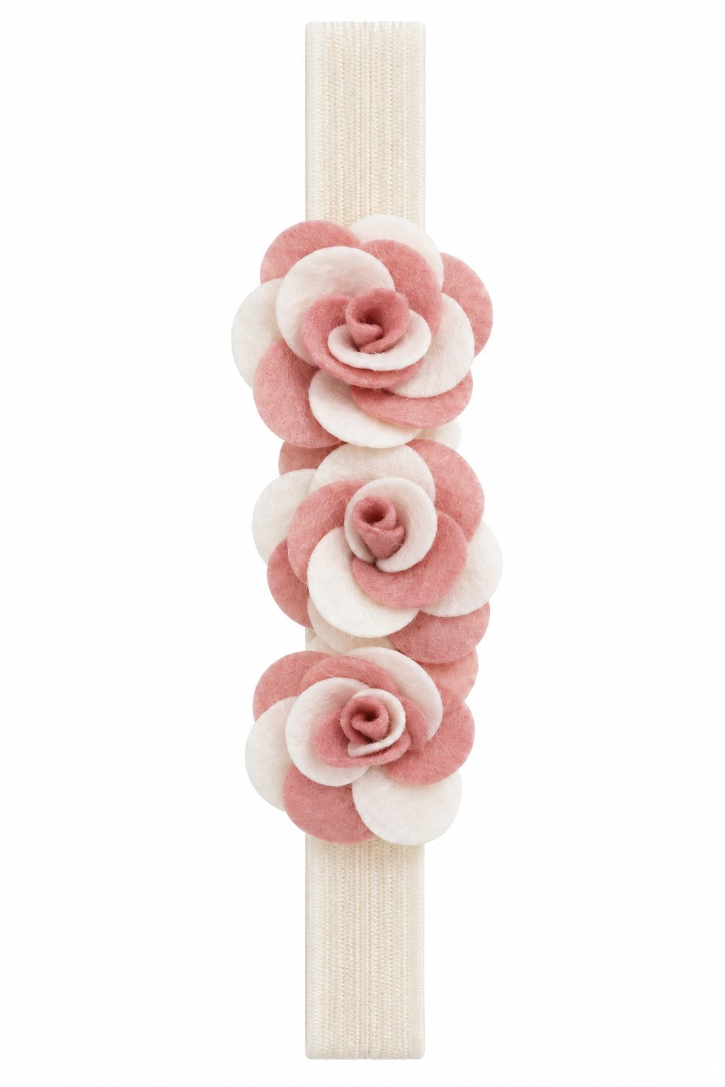 Elegant Floral Baby Girl Headband | Soft & Adorable Hair Accessory (0-2 Years)
