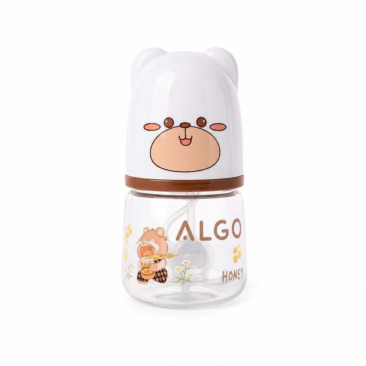 ALGO Cute Teddy Baby Feeding Bottle – 2oz / 60ml