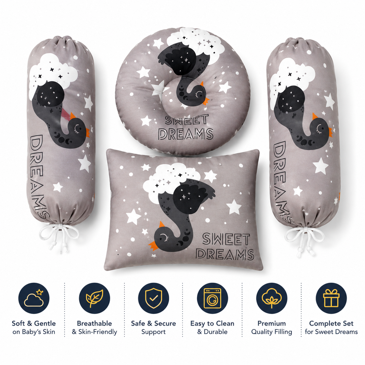 Dreamy Baby Pillow Support Set