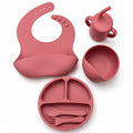 7-Piece Silicone Baby Feeding Set