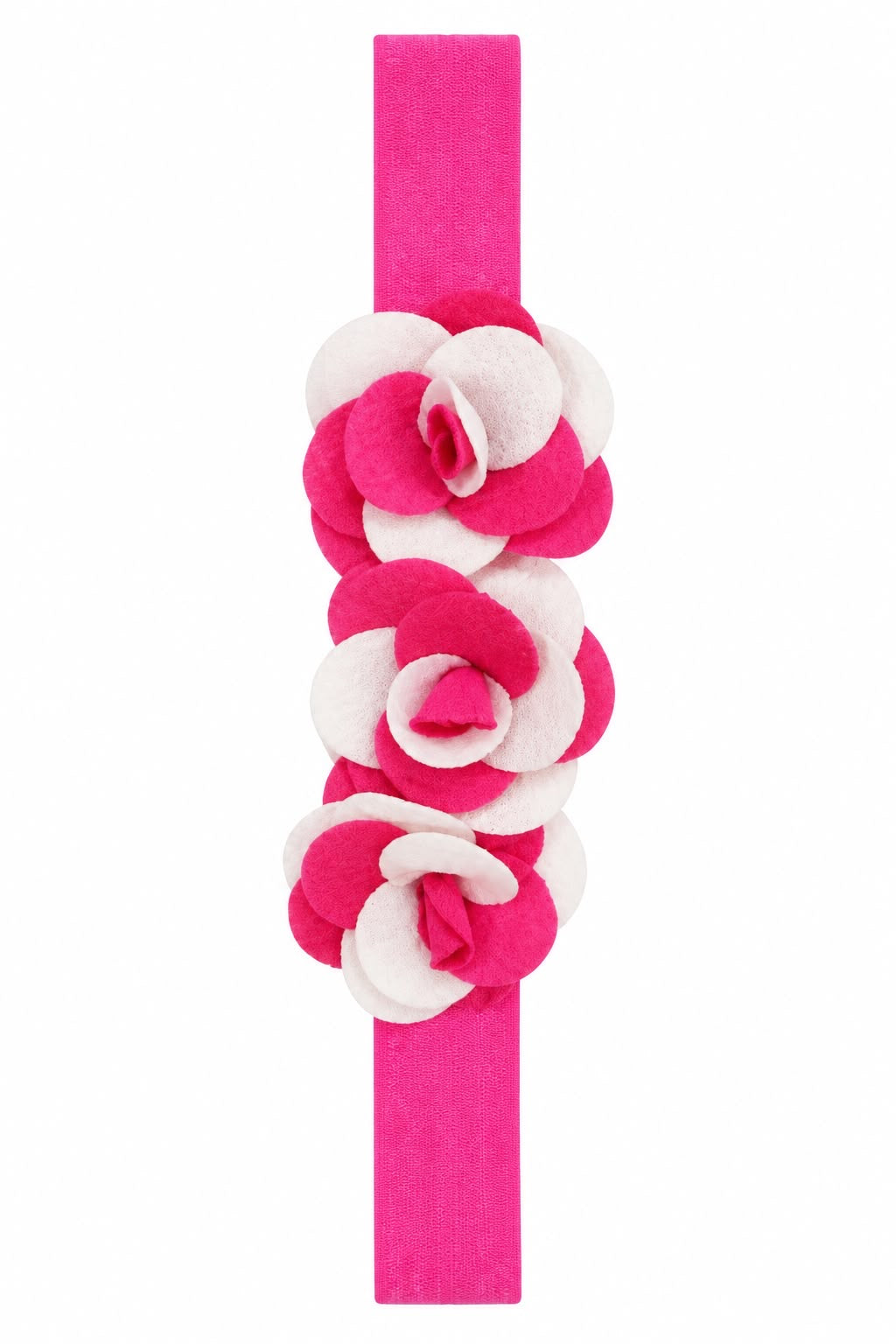 Elegant Floral Baby Girl Headband | Soft & Adorable Hair Accessory (0-2 Years)