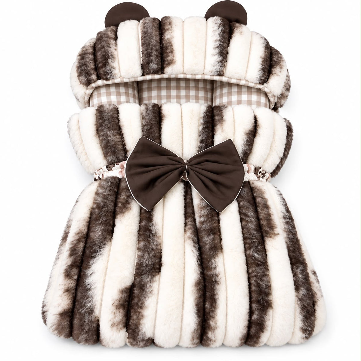 The Signature Luxe Baby Carry Nest - Premium Baby Bedding Set (Beige-White) 0-6 months (Copy)