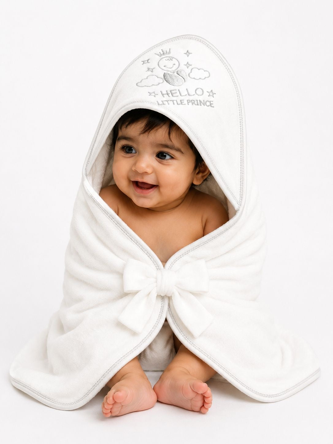 Premium Baby Hooded Wrap Blanket + Swaddle