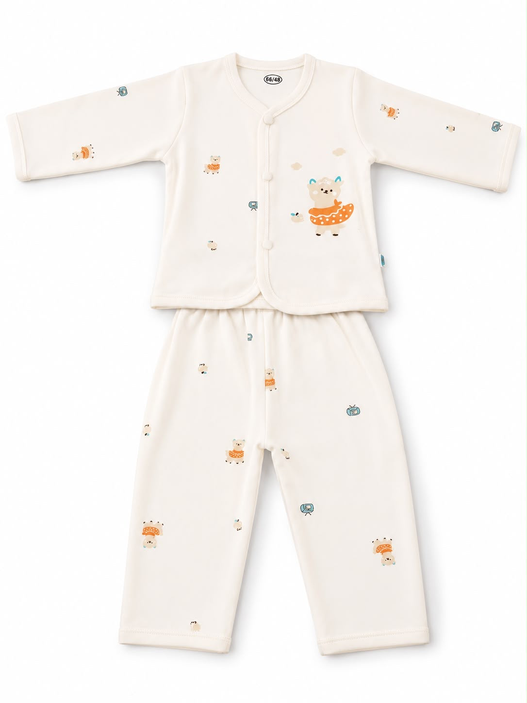 Premium Newborn Cotton Clothing Set | Soft 2-Piece Baby Outfit