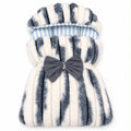 The Signature Luxe Baby Carry Nest - Premium Baby Bedding Set (Blue-White) 0-6 months