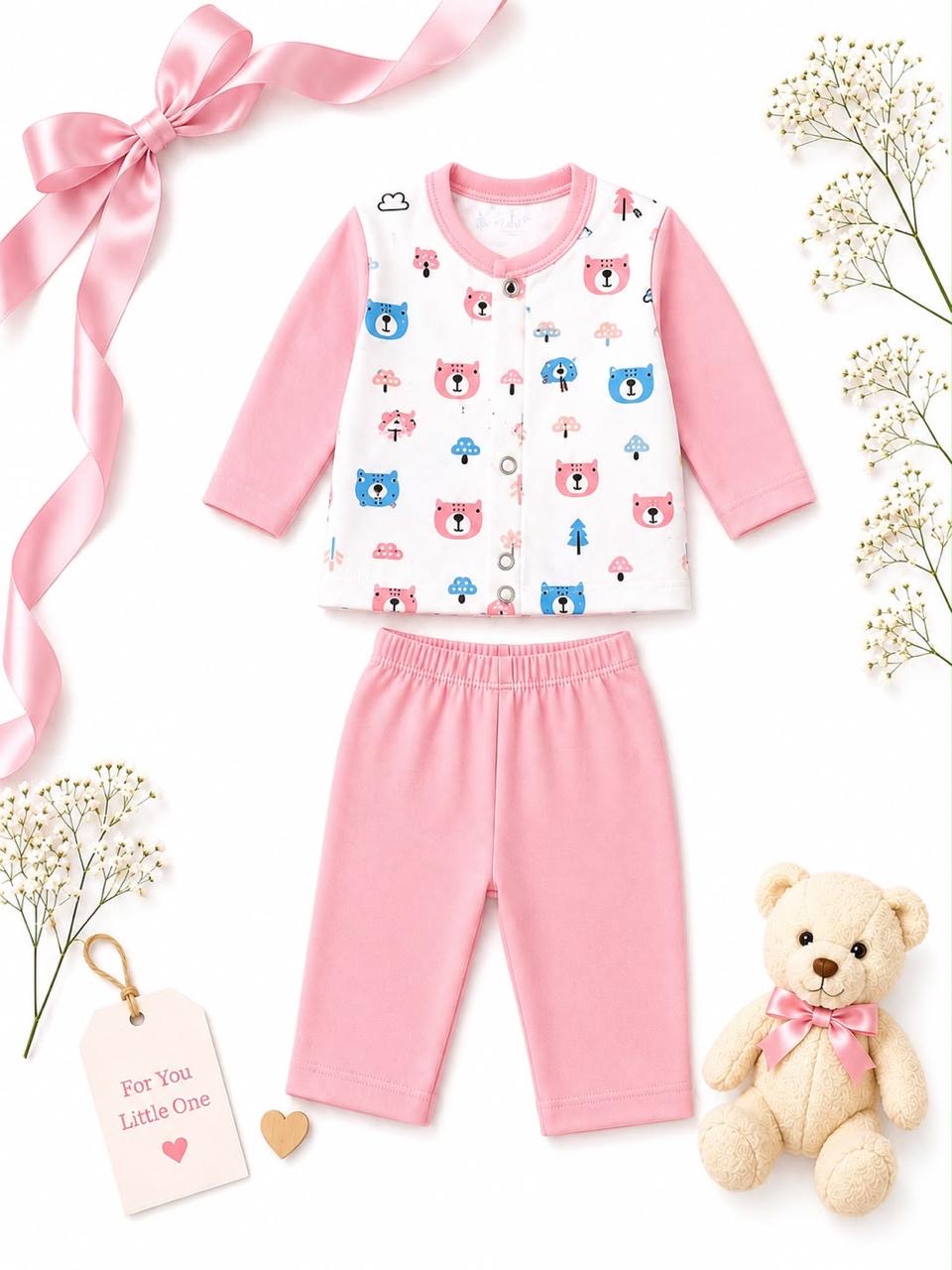 Daily Routine Baby Dress | Soft & Comfortable Everyday Wear | BABY GIRL 2 piece