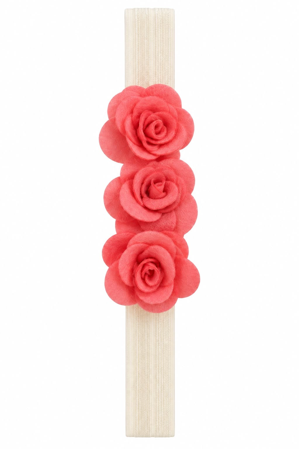 Elegant Floral Baby Girl Headband | Soft & Adorable Hair Accessory (0-2 Years)