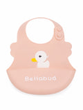 Premium Silicone Baby Feeding Bib | Waterproof with Food Catcher Pocket