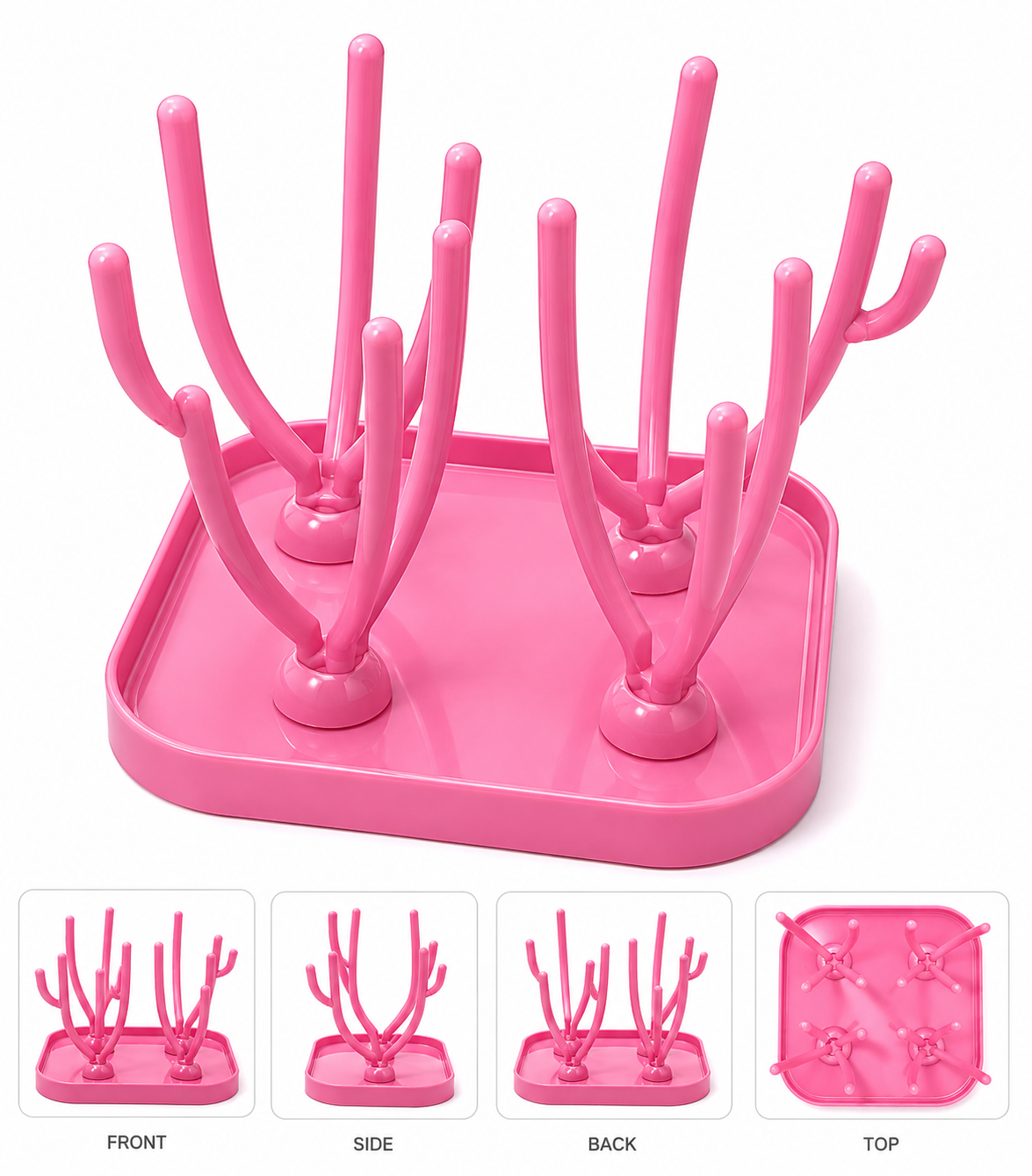 Baby Bottle - Feeder Stand - Multiple Use