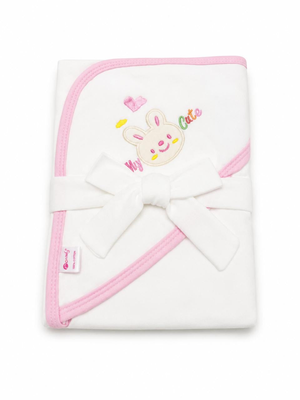 Baby Bear Hooded Wrap Blanket + Newborn Swaddle