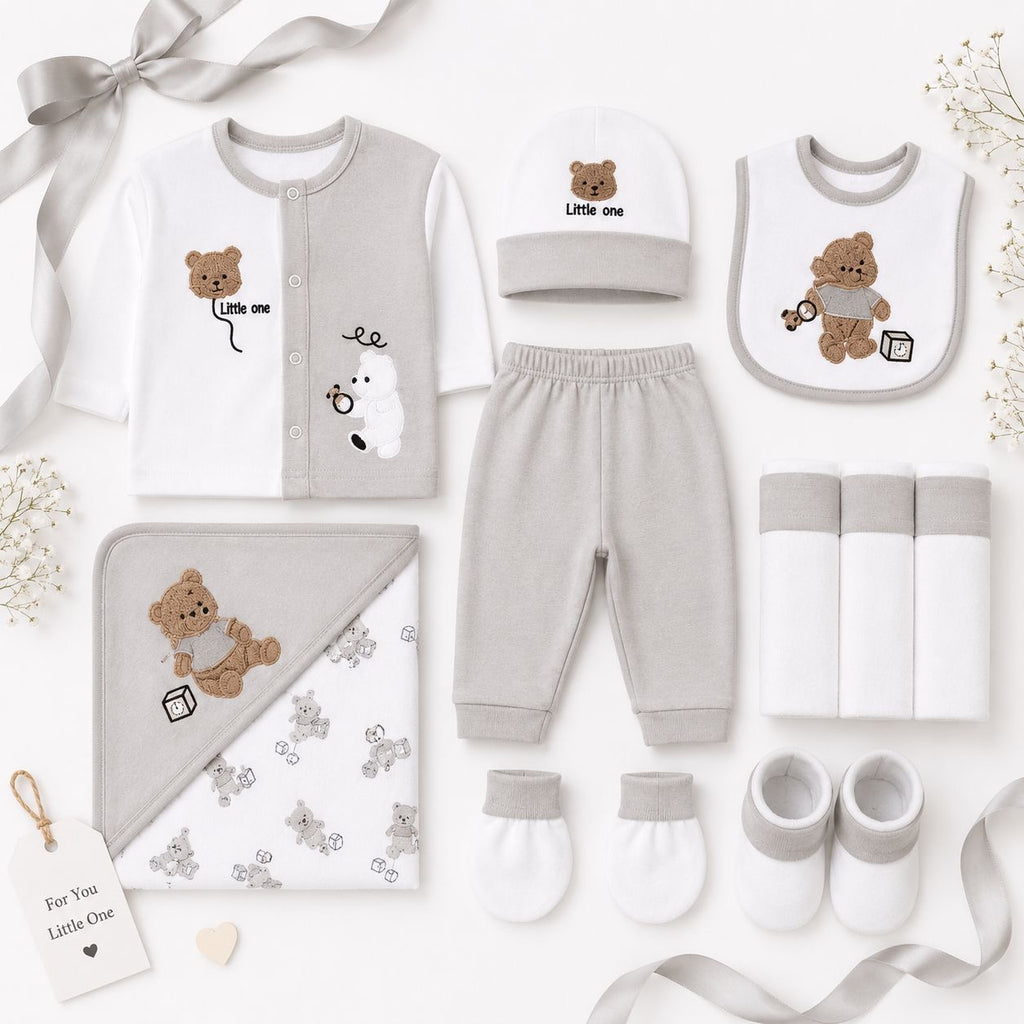11-Piece Premium Baby Gift Set – Little One Bear Collection