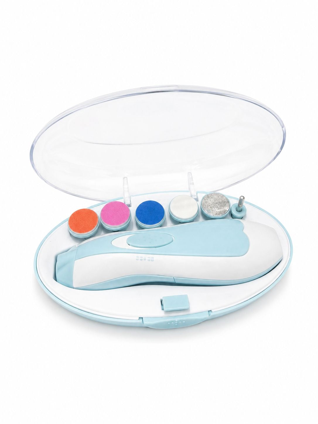 Electric Baby Nail Trimmer & Grooming Kit – Safe & Gentle Nail Care for Babies