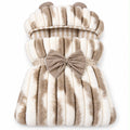 The Signature Luxe Baby Carry Nest - Premium Baby Bedding Set (Beige-White) 0-6 months