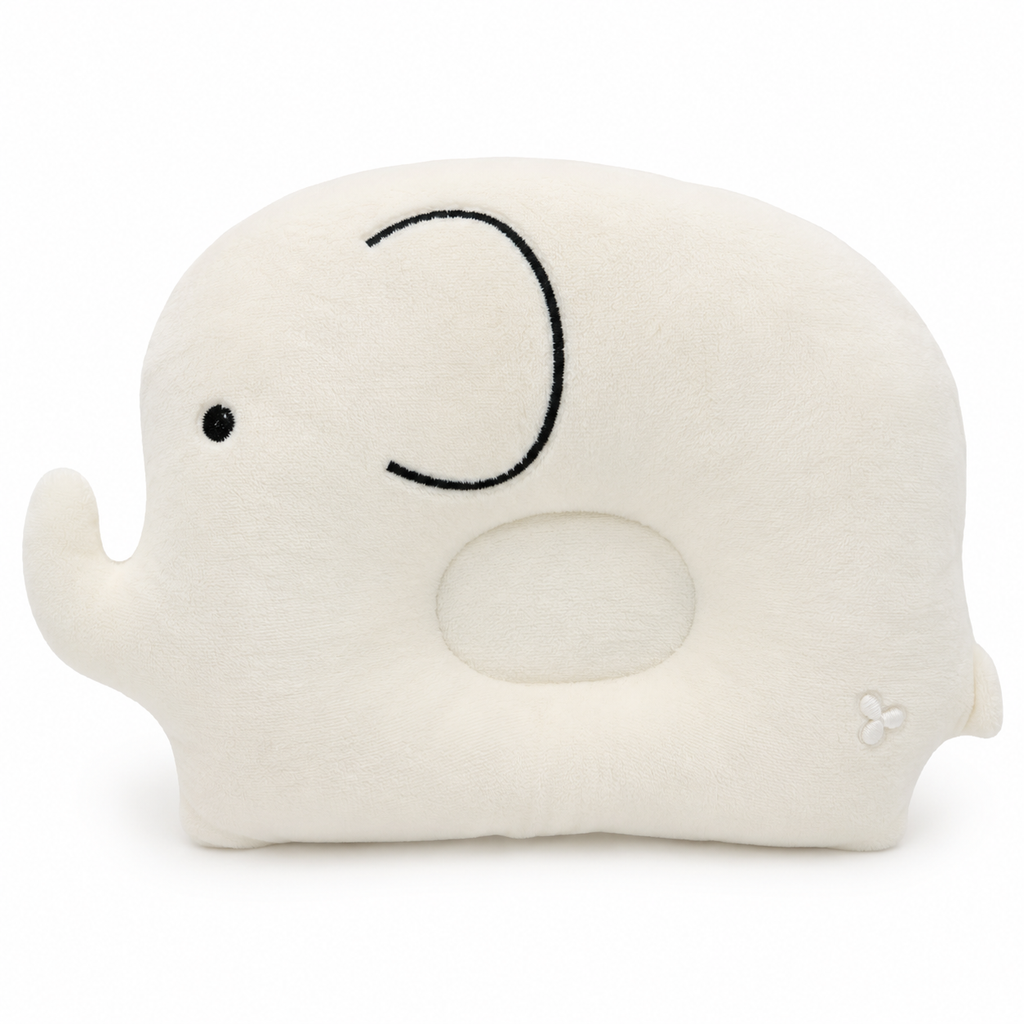 Elephant Baby Head Support PILLOW – Ultra Soft Infant Cushion