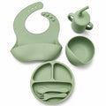 7-Piece Silicone Baby Feeding Set