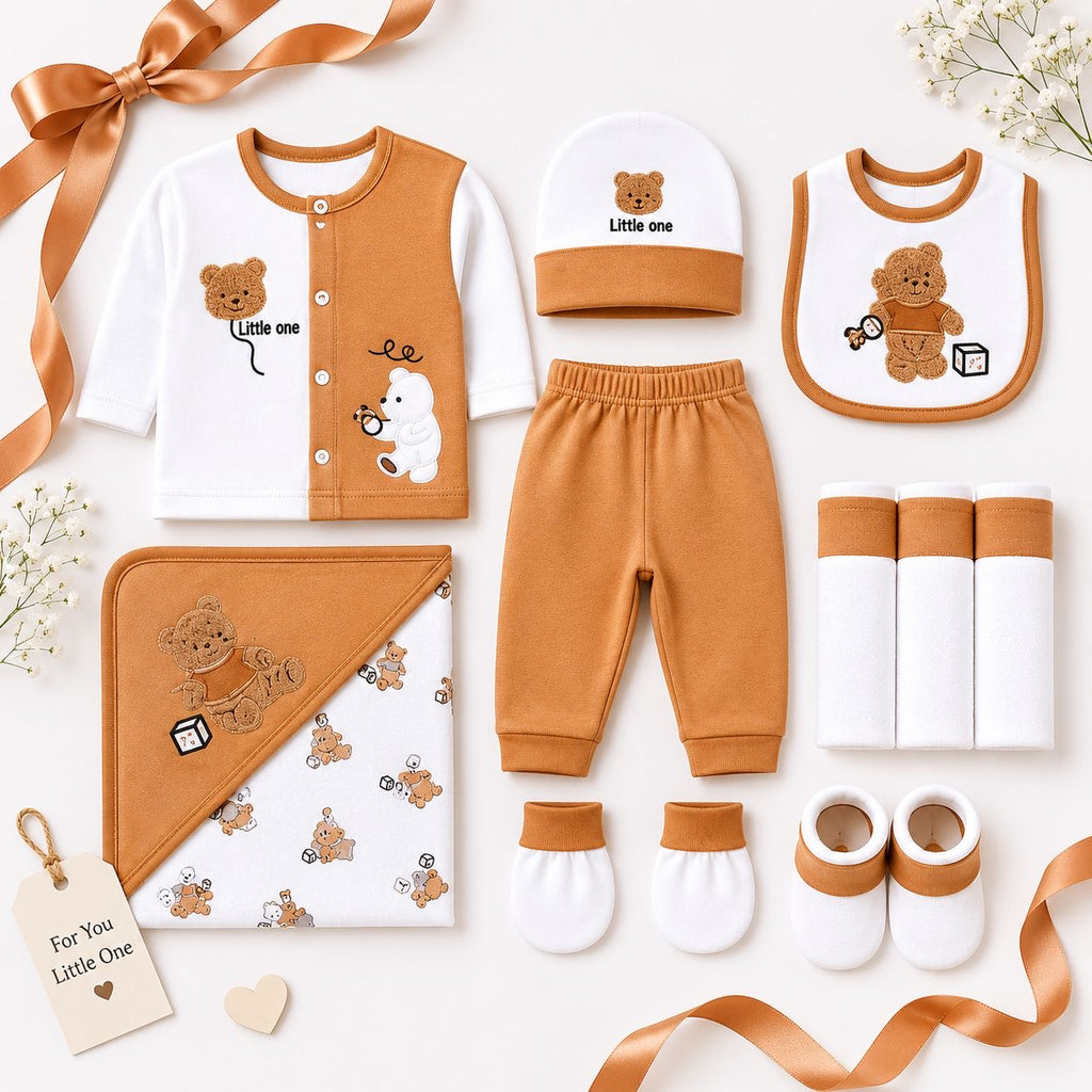 11-Piece Premium Baby Gift Set – Little One Bear Collection