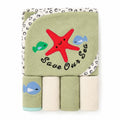 Premium Baby Bath Towel & Face Towel Set – 5 Pieces