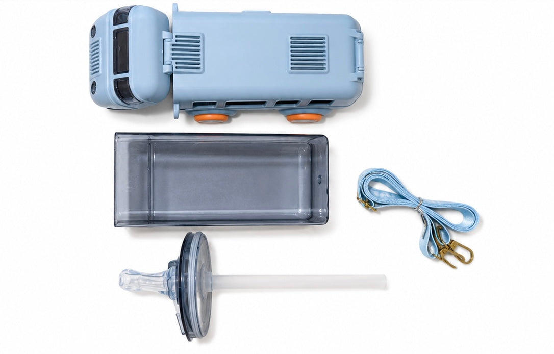 MiniMora Bus Bottle – Sip, Play & Stay Cool! ☀️👶