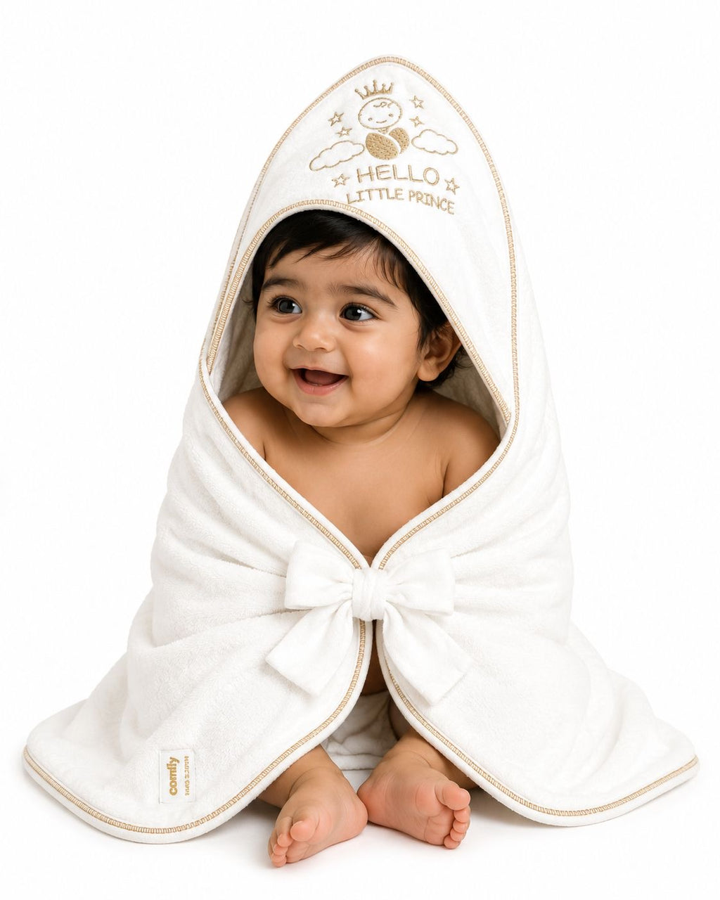 Premium Baby Hooded Wrap Blanket + Swaddle