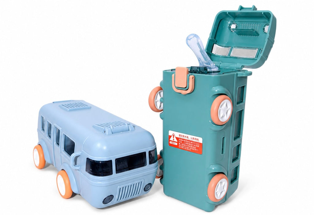 MiniMora Bus Bottle – Sip, Play & Stay Cool! ☀️👶
