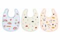 Ultra Soft Baby Bib Set of 3 - Medium