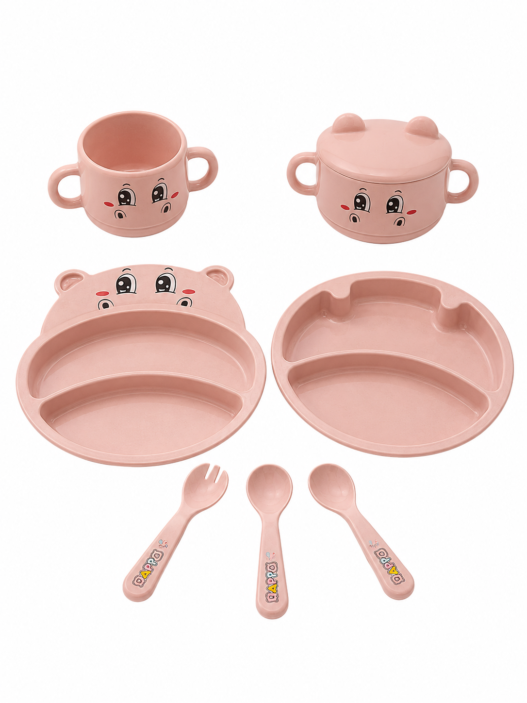 Baby Feeding Dinner Set – 7 Piece Toddler Tableware Set |