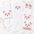 10-Piece Winter Baby Gift Set – Cozy Bear Collection (Pink/White)