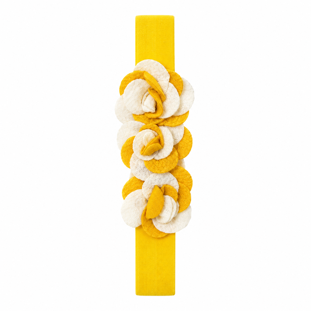 Elegant Floral Baby Girl Headband | Soft & Adorable Hair Accessory (0-2 Years)