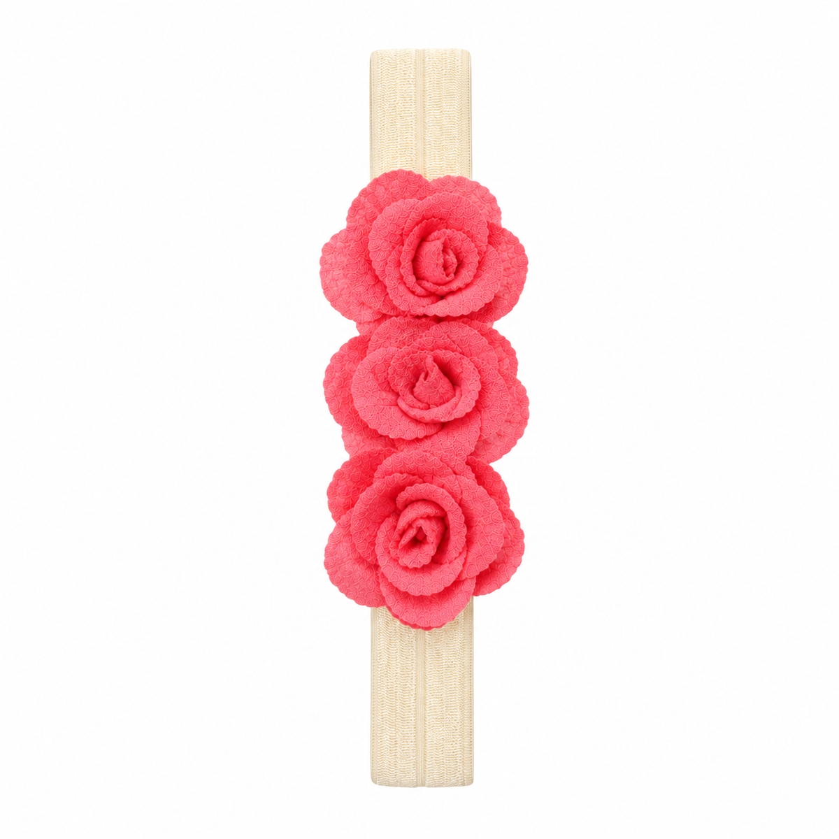 Elegant Floral Baby Girl Headband | Soft & Adorable Hair Accessory (0-2 Years)