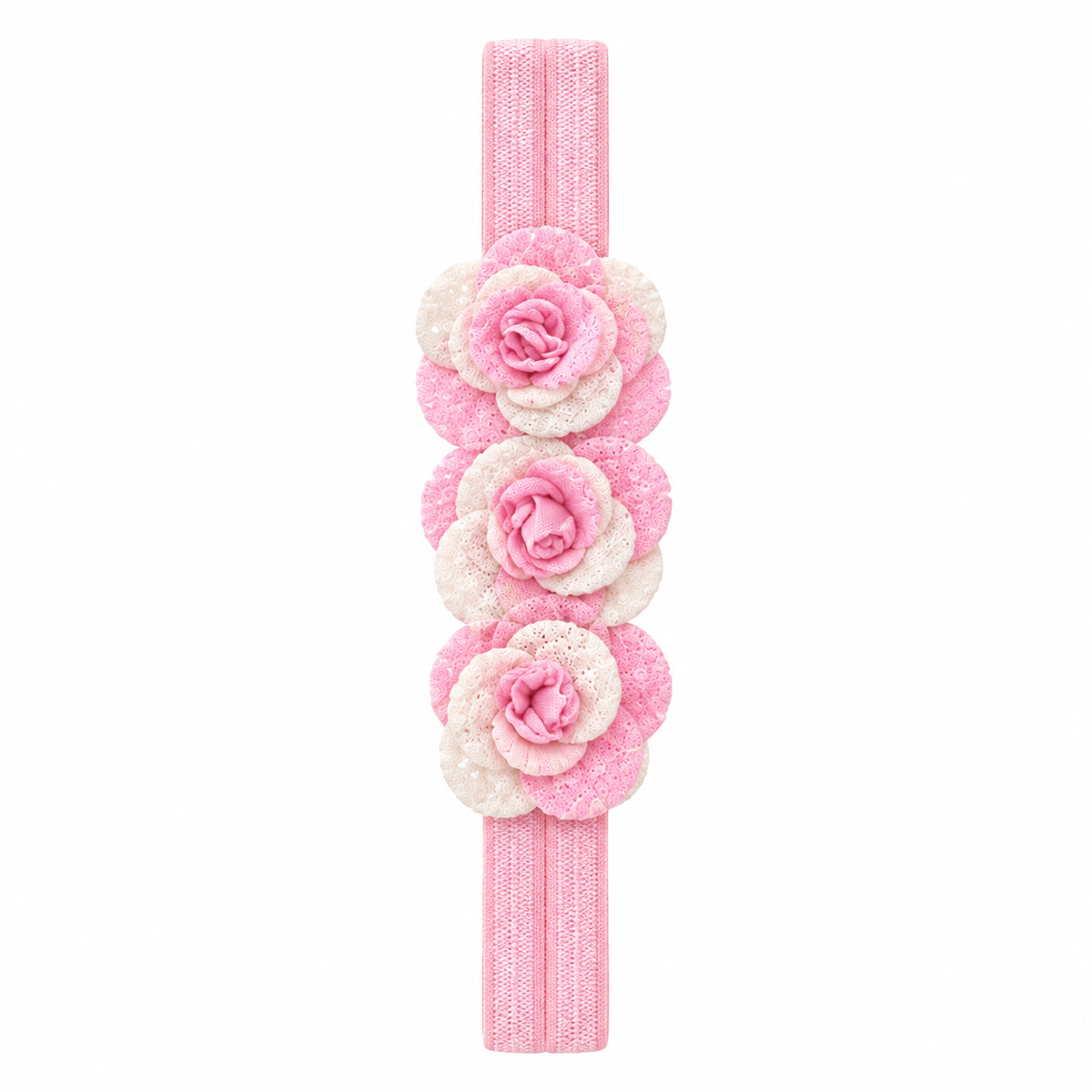 Elegant Floral Baby Girl Headband | Soft & Adorable Hair Accessory (0-2 Years)
